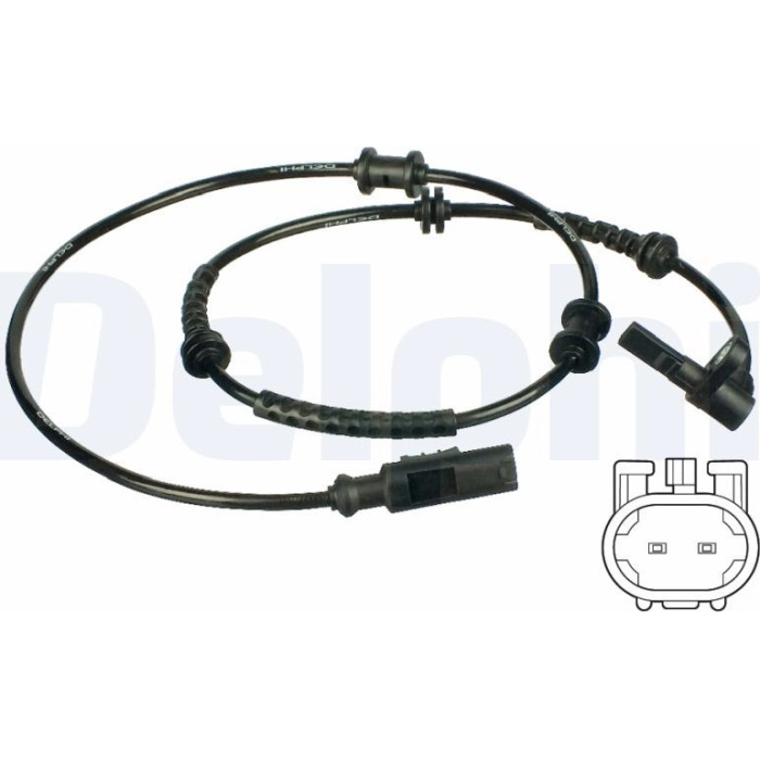 Delphi SS20319 Sensor, Raddrehzahl