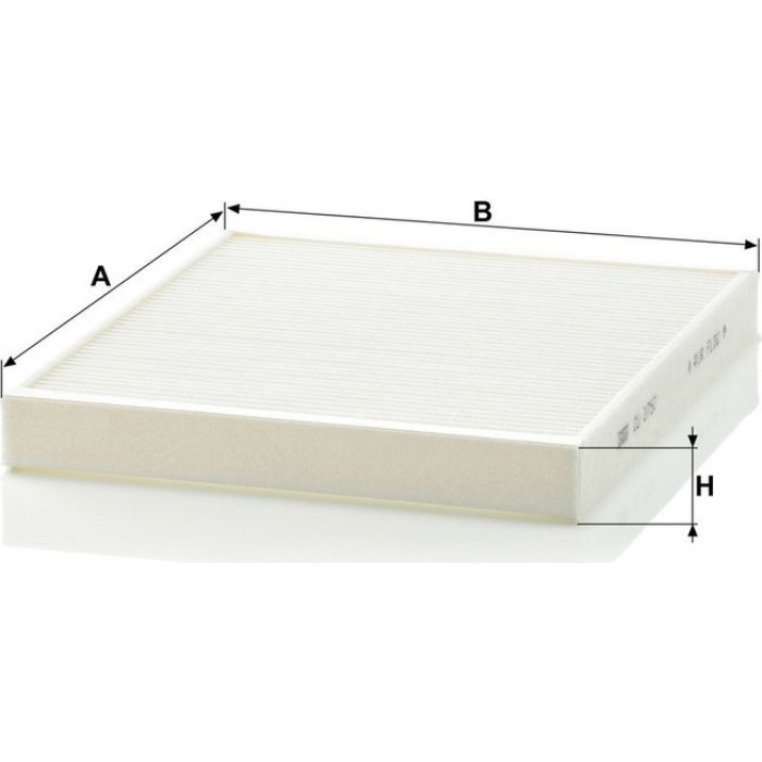 MANN-FILTER CU 2757 Innenraumfilter, Partikelfilter MANN-FILTER CU 2757 Innenraumfilter, Partikelfilter
