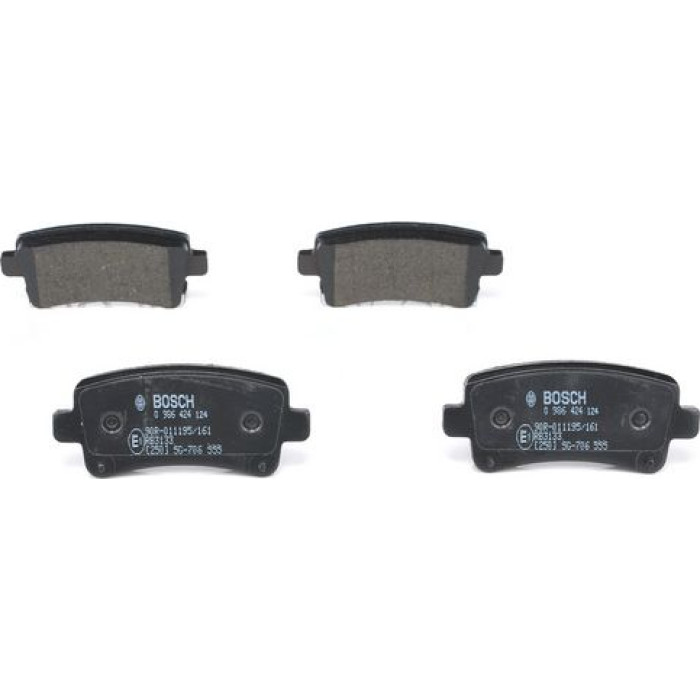 BOSCH 0 986 424 124 Bremsbelagsatz, Scheibenbremse BOSCH 0 986 424 124 Bremsbelagsatz, Scheibenbremse