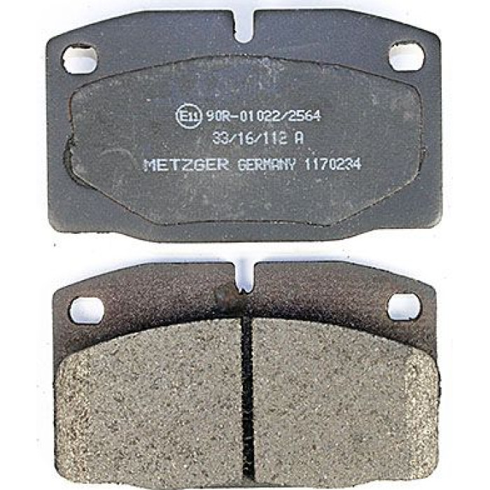 Metzger 1170234 Bremsbelagsatz, Scheibenbremse Metzger 1170234 Bremsbelagsatz, Scheibenbremse