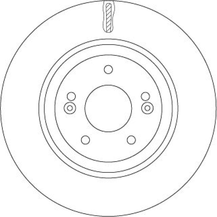 TRW DF7592 Bremsscheibe TRW DF7592 Bremsscheibe