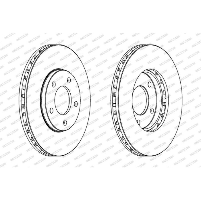 Ferodo DDF366 Bremsscheibe PREMIER Ferodo DDF366 Bremsscheibe PREMIER
