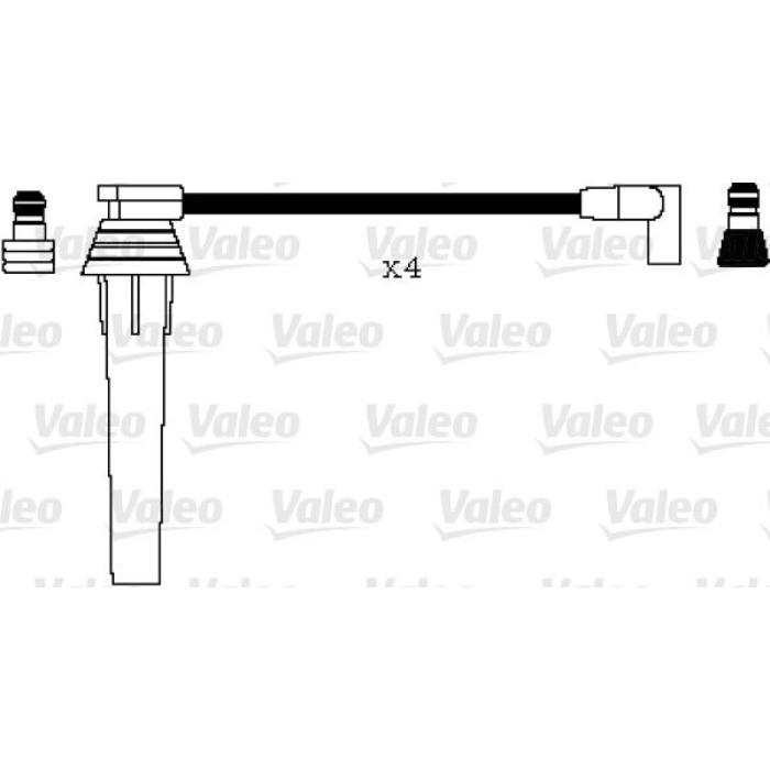 Valeo 346090 Zündleitungssatz Valeo 346090 Zündleitungssatz