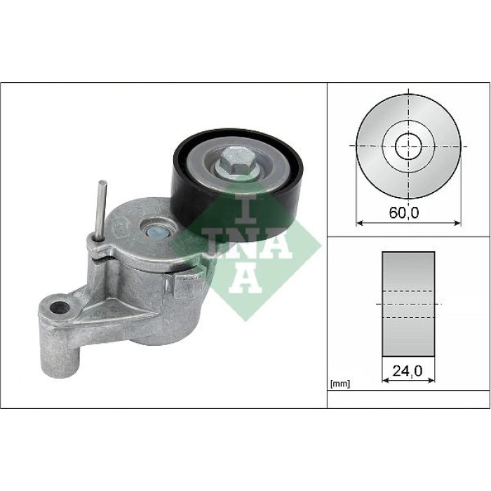INA 534 0726 10 Riemenspanner, Keilrippenriemen