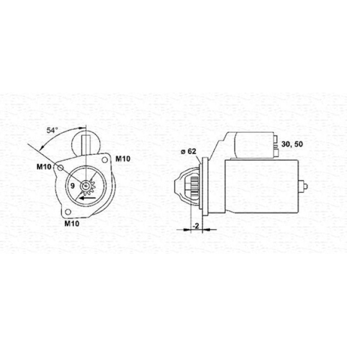 Magneti Marelli 943251466010 Starter Magneti Marelli 943251466010 Starter