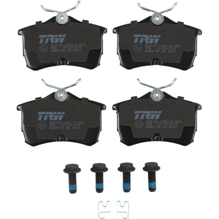 TRW GDB3190 Bremsbelagsatz, Scheibenbremse COTEC TRW GDB3190 Bremsbelagsatz, Scheibenbremse COTEC