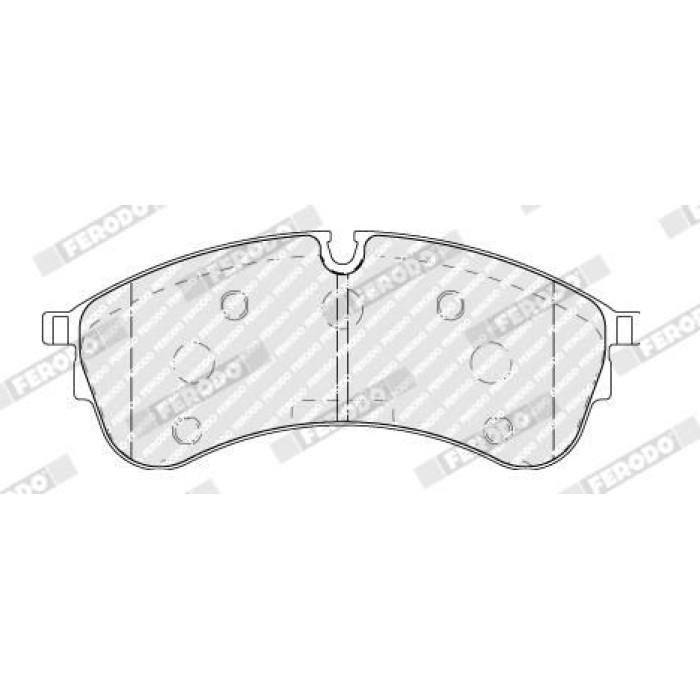 Ferodo FVR5105 Bremsbelagsatz, Scheibenbremse PREMIER ECO FRICTION Ferodo FVR5105 Bremsbelagsatz, Scheibenbremse PREMIER ECO FRICTION