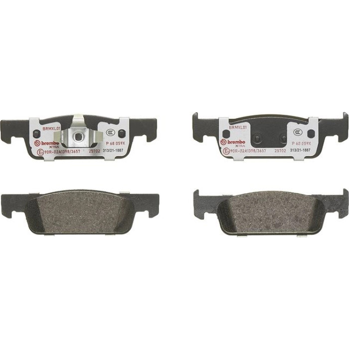 Brembo P 68 059X Bremsbelagsatz, Scheibenbremse XTRA LINE Brembo P 68 059X Bremsbelagsatz, Scheibenbremse XTRA LINE
