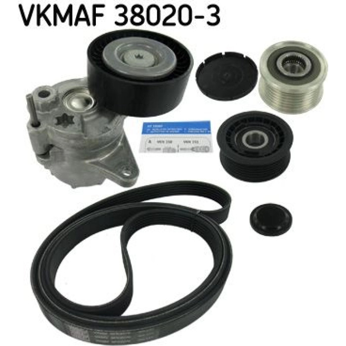 SKF VKMAF 38020-3 Keilrippenriemensatz SKF VKMAF 38020-3 Keilrippenriemensatz
