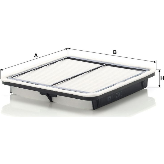MANN-FILTER C 2201 Luftfilter MANN-FILTER C 2201 Luftfilter
