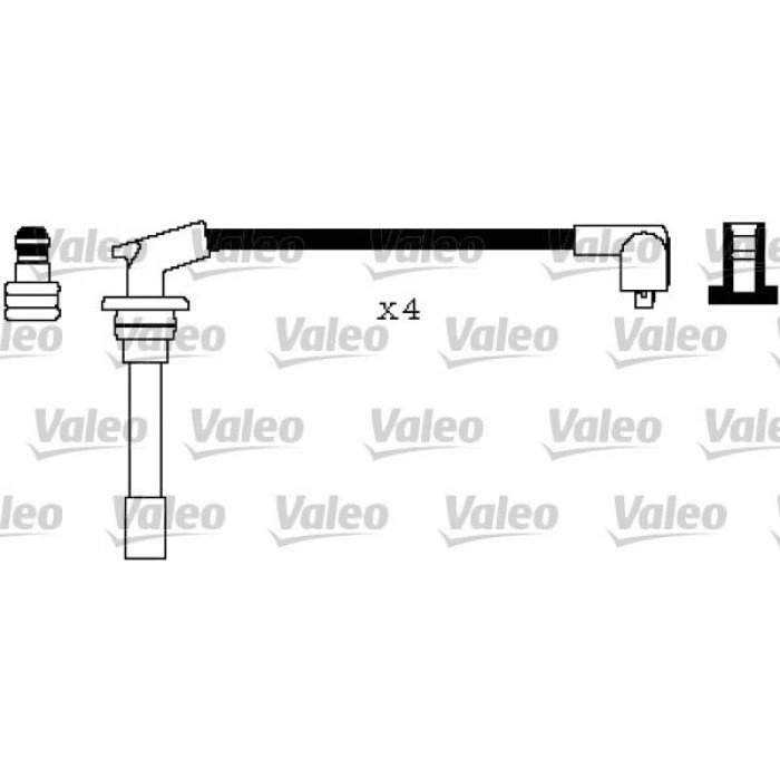 Valeo 346654 Zündleitungssatz Valeo 346654 Zündleitungssatz