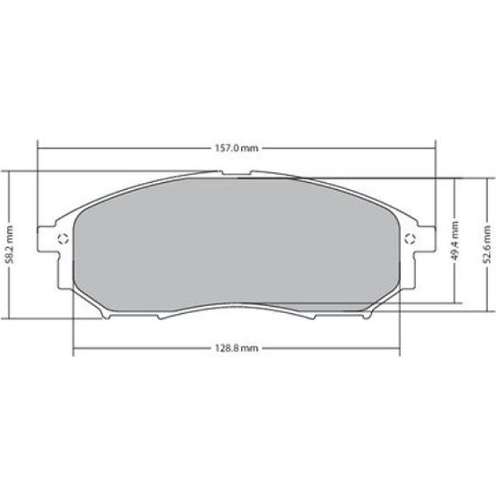 Metzger 1170101 Bremsbelagsatz, Scheibenbremse Metzger 1170101 Bremsbelagsatz, Scheibenbremse