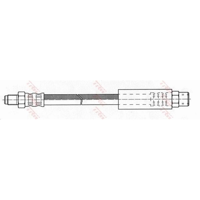 TRW PHB256 Bremsschlauch TRW PHB256 Bremsschlauch