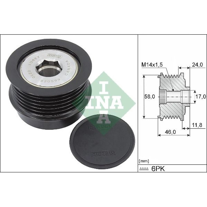 Generatorfreilauf 535 0355 10 Generatorfreilauf 535 0355 10
