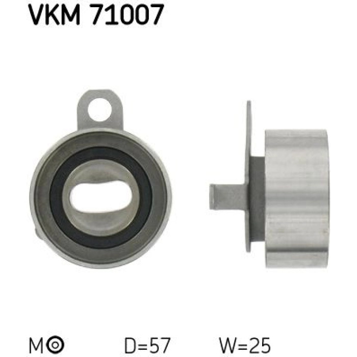 SKF VKM 71007 Spannrolle, Zahnriemen SKF VKM 71007 Spannrolle, Zahnriemen