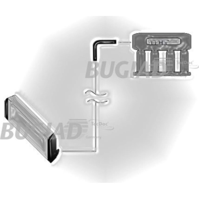 Bugiad 88612 Ladeluftschlauch