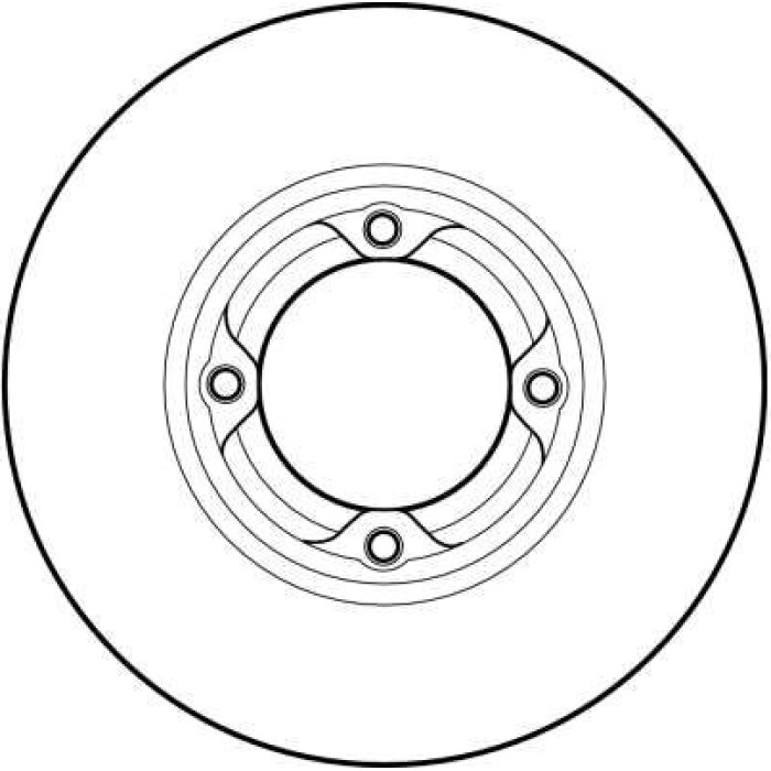 TRW DF2633 Bremsscheibe