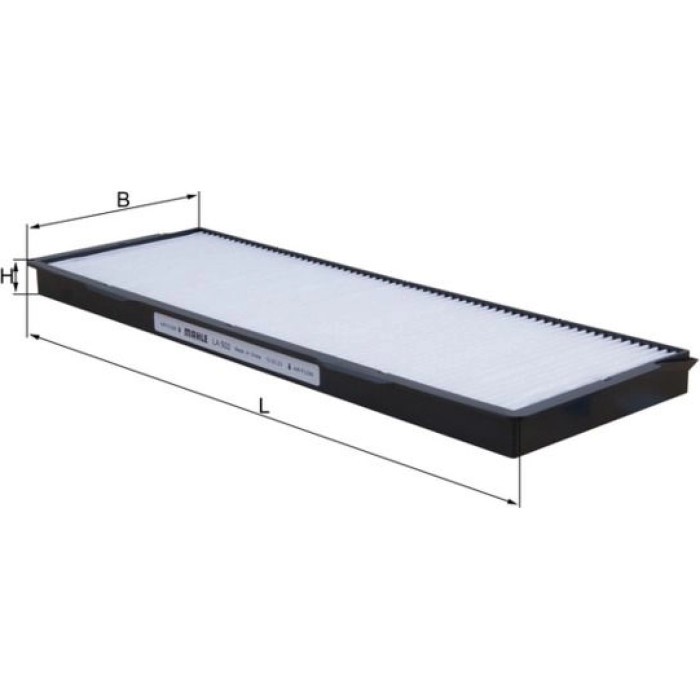 Knecht LA 502 Filter, Innenraumluft Knecht LA 502 Filter, Innenraumluft