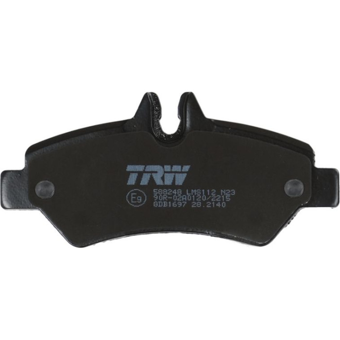 TRW GDB1697 Bremsbelagsatz, Scheibenbremse COTEC TRW GDB1697 Bremsbelagsatz, Scheibenbremse COTEC