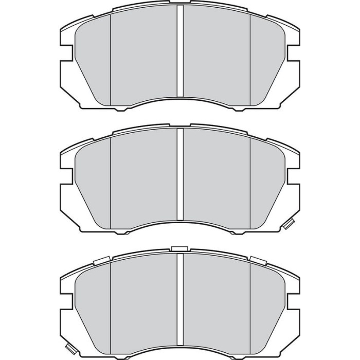 Valeo 302798 Bremsbelagsatz, Scheibenbremse ESSENTIAL