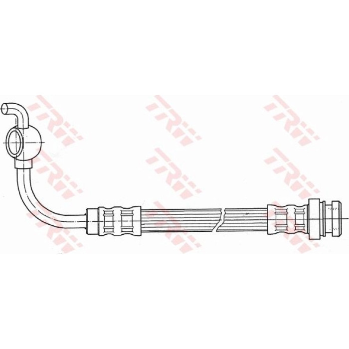 TRW PHD649 Bremsschlauch TRW PHD649 Bremsschlauch