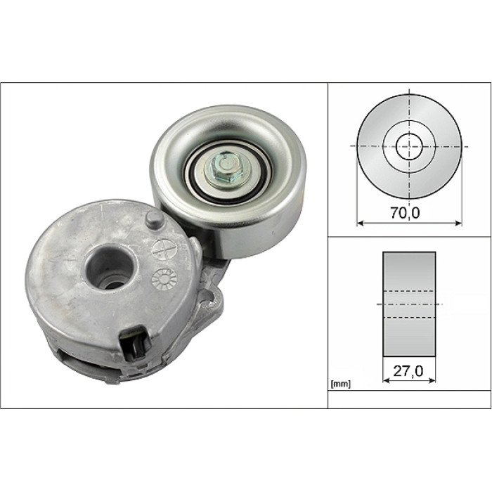 INA 534 0442 10 Spannarm, Keilrippenriemen INA 534 0442 10 Spannarm, Keilrippenriemen