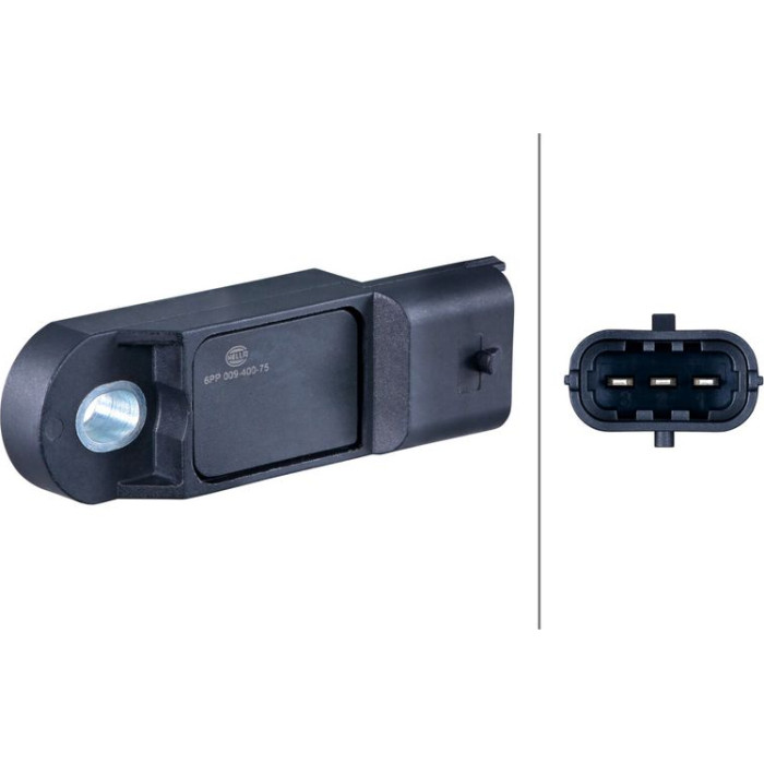 Hella 6PP 009 400-751 Sensor, Ladedruck Hella 6PP 009 400-751 Sensor, Ladedruck