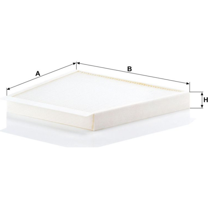 MANN-FILTER CU 3172/1 Innenraumfilter, Partikelfilter MANN-FILTER CU 3172/1 Innenraumfilter, Partikelfilter