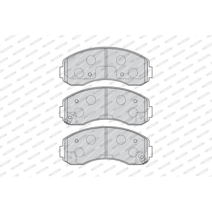 Ferodo FDB4567 Bremsbelagsatz, Scheibenbremse PREMIER ECO FRICTION Ferodo FDB4567 Bremsbelagsatz, Scheibenbremse PREMIER ECO FRICTION