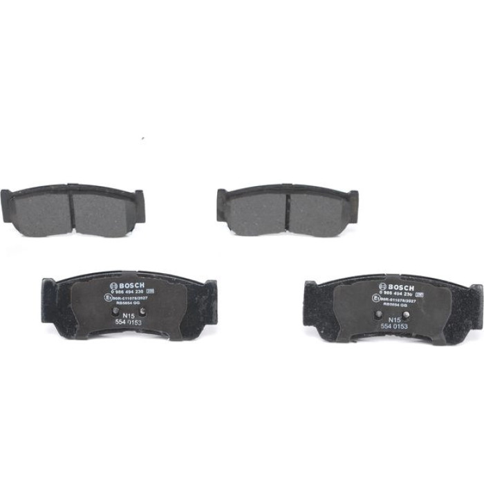 BOSCH 0 986 494 230 Bremsbelagsatz, Scheibenbremse