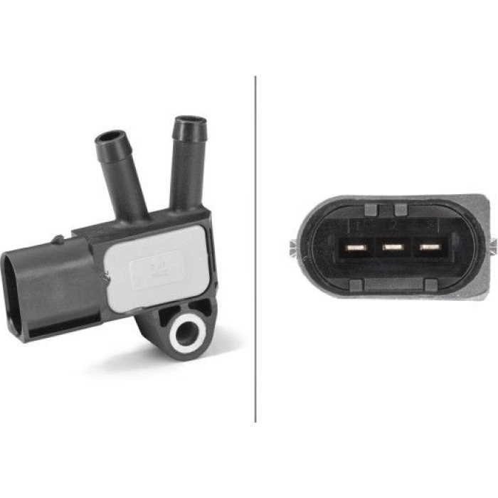 Hella 6PP 009 409-211 Sensor, Abgasdruck Hella 6PP 009 409-211 Sensor, Abgasdruck
