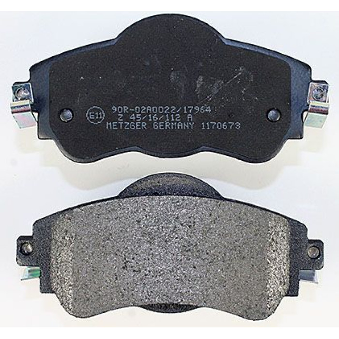 Metzger 1170673 Bremsbelagsatz, Scheibenbremse Metzger 1170673 Bremsbelagsatz, Scheibenbremse