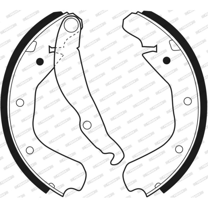 Ferodo FSB198 Bremsbackensatz PREMIER