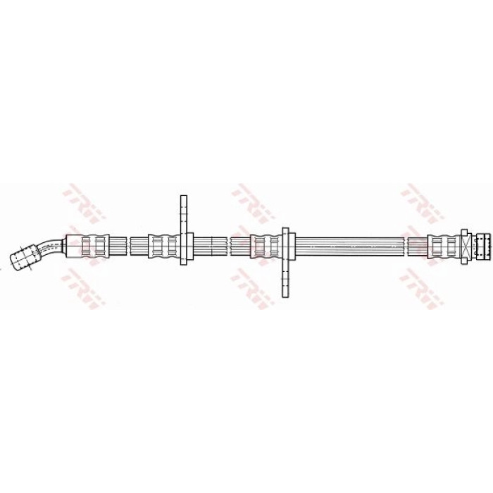 TRW PHD498 Bremsschlauch TRW PHD498 Bremsschlauch