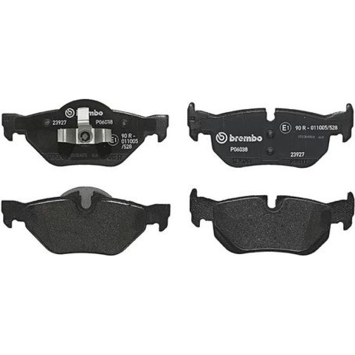 Brembo P 06 038X Bremsbelagsatz, Scheibenbremse XTRA LINE Brembo P 06 038X Bremsbelagsatz, Scheibenbremse XTRA LINE