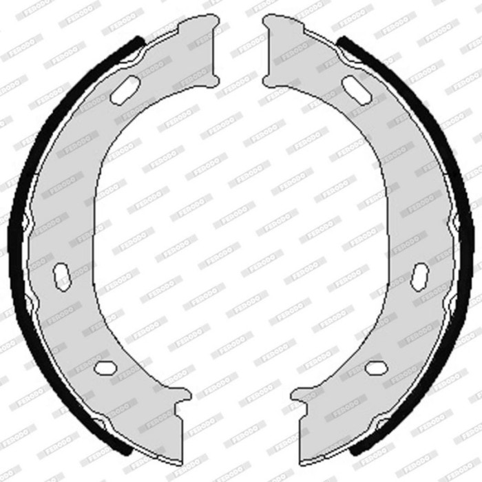 Ferodo FSB624 Bremsbackensatz, Feststellbremse PREMIER Ferodo FSB624 Bremsbackensatz, Feststellbremse PREMIER