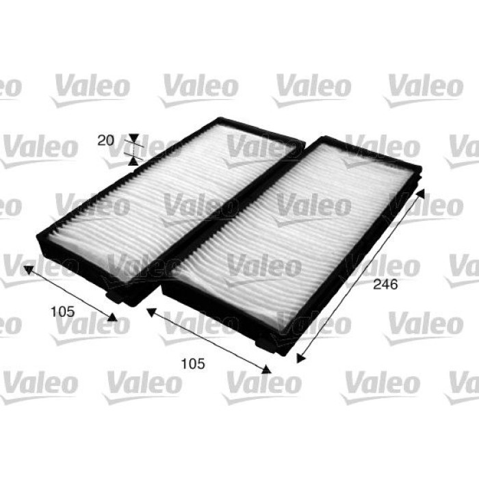 Valeo 715618 Filter, Innenraumluft ESSENTIAL