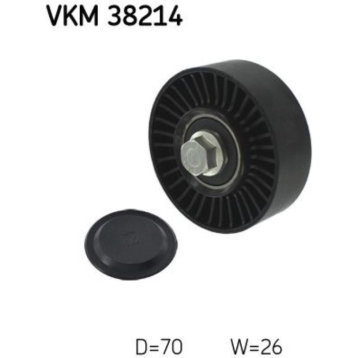 SKF VKM 38214 Umlenkrolle/Führungsrolle, Keilrippenriemen SKF VKM 38214 Umlenkrolle/Führungsrolle, Keilrippenriemen