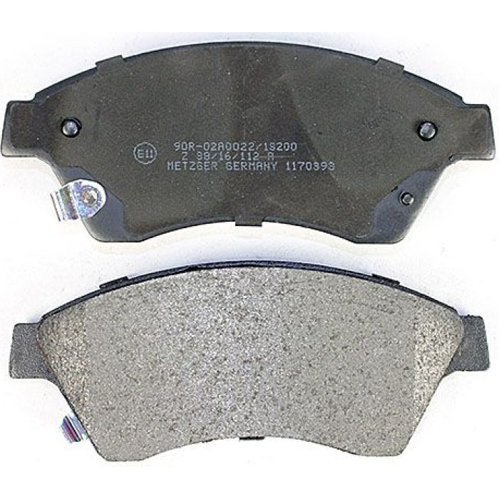 Metzger 1170393 Bremsbelagsatz, Scheibenbremse Metzger 1170393 Bremsbelagsatz, Scheibenbremse