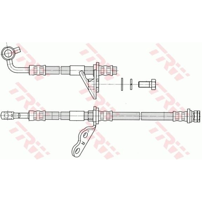 TRW PHD576 Bremsschlauch