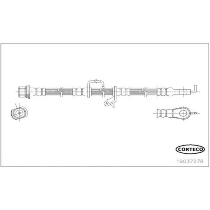 Corteco 19037278 Bremsschlauch