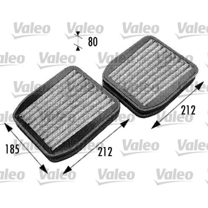 Valeo 698740 Filter, Innenraumluft PROTECT Valeo 698740 Filter, Innenraumluft PROTECT