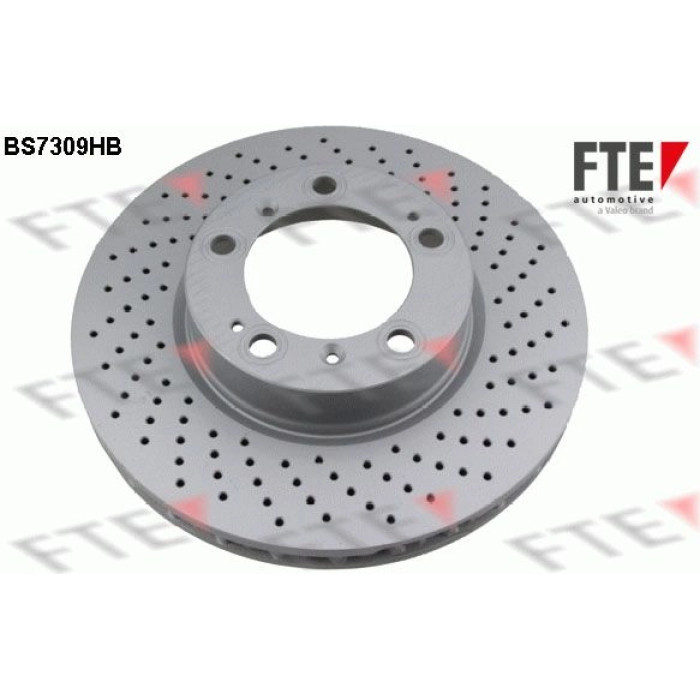 FTE 9081332 Bremsscheibe COATED RANGE
