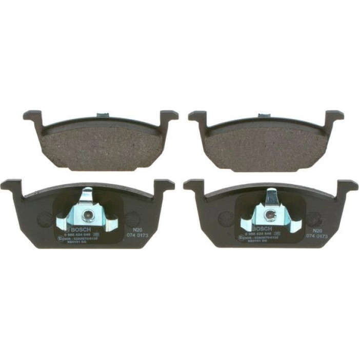 BOSCH 0 986 424 846 Bremsbelagsatz, Scheibenbremse