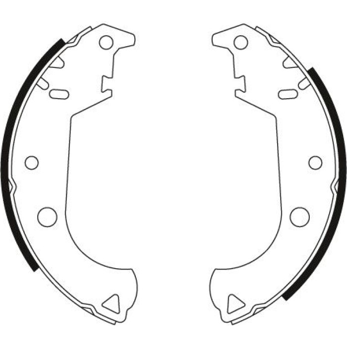 TRW GS8442 Bremsbackensatz TRW GS8442 Bremsbackensatz