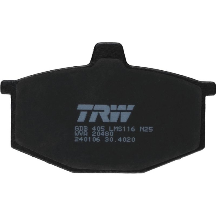 TRW GDB405 Bremsbelagsatz, Scheibenbremse TRW GDB405 Bremsbelagsatz, Scheibenbremse