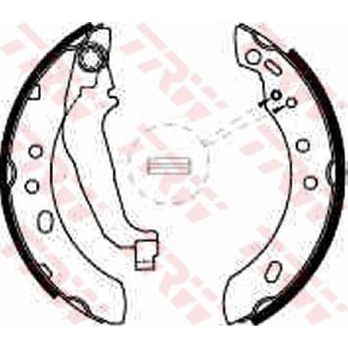 TRW GS8527 Bremsbackensatz TRW GS8527 Bremsbackensatz