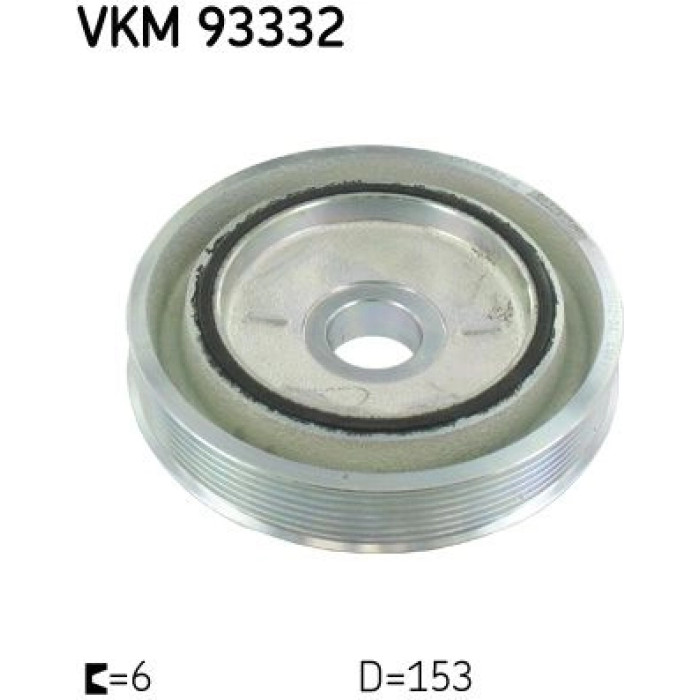 SKF VKM 93332 Riemenscheibe, Kurbelwelle SKF VKM 93332 Riemenscheibe, Kurbelwelle