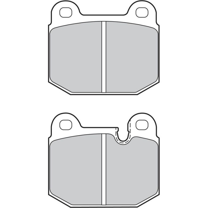 Valeo 598108 Bremsbelagsatz, Scheibenbremse
