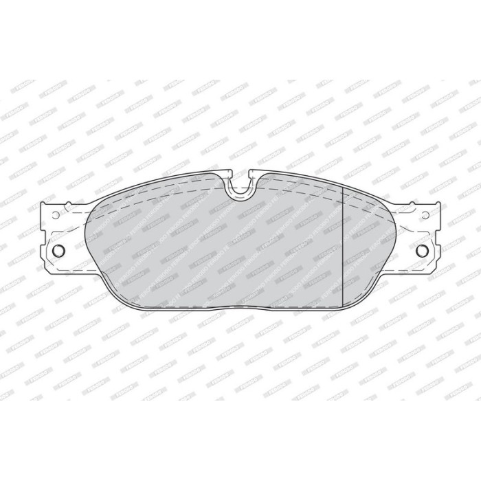 Ferodo FDB1711 Bremsbelagsatz, Scheibenbremse PREMIER ECO FRICTION Ferodo FDB1711 Bremsbelagsatz, Scheibenbremse PREMIER ECO FRICTION